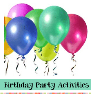 birthday party activities, craft recipes, fun ideas