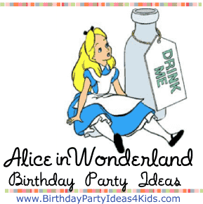 alice in wonderland party ideas, games, activites