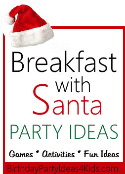 breakfast with santa birthday theme ideas