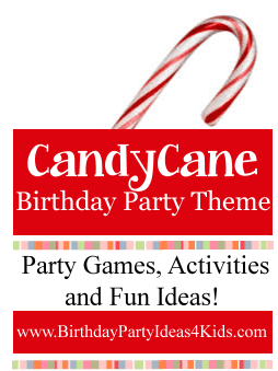 Candy Cane Birthday Party Theme Ideas