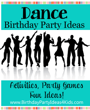 Dance theme party ideas