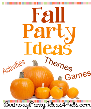 Fall party ideas for kids