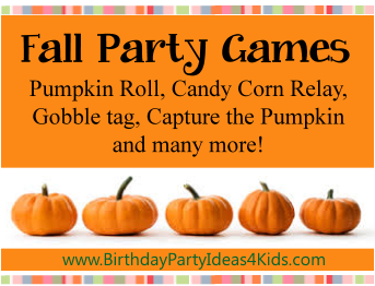 Fall Theme Party Games