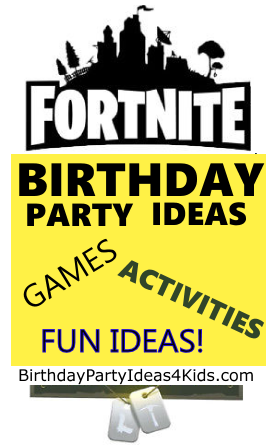 fortnite birthday party ideas for kids