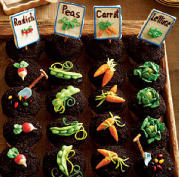 Garden party cupcake ideas