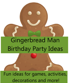 gingerbread man party ideas