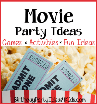 movie party ideas for kids