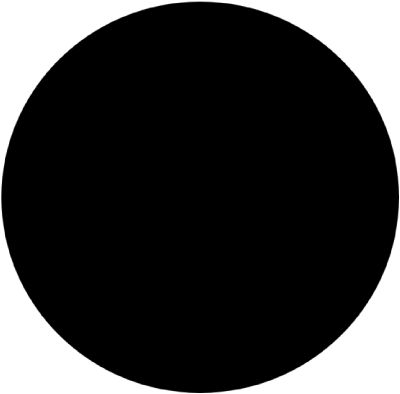 black circle for pokeball invitation