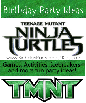 Teenage Mutant Ninja Turtles Party Ideas