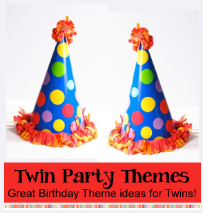 Twin birthday party theme ideas