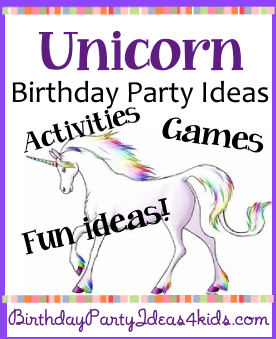 Unicorn Birthday Party Ideas for Kids