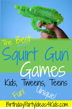 Squirt Water Gun Games