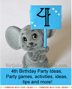 birthday ideas for four year old boy