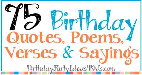 funny birthday quotes for kids