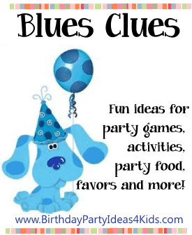 blues clues birthday party theme