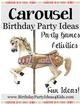 carousel birthday party theme ideas 