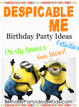 Despicable Me Party Ideas for kids