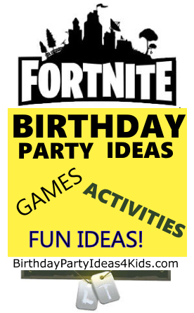 Fortnite Birthday Party Games Fortnite Birthday Party Ideas Games Activities