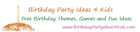 birthday party ideas 4 kids banner