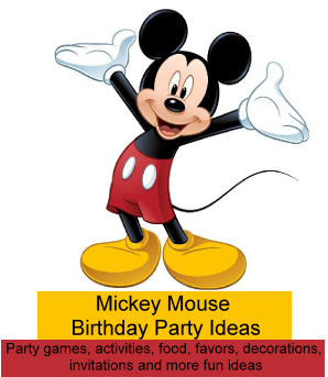Mickey Mouse party ideas