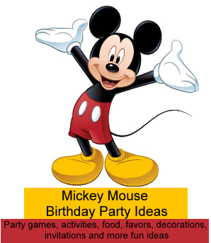 Top 10 Mickey Mouse Birthday Party Ideas for Games!