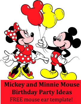Mickey and Minnie birthday party