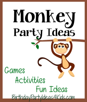 monkey birthday party ideas
