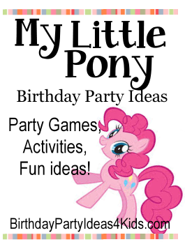 my little pony party game ideas