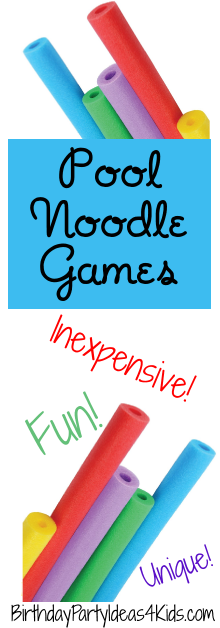 Pool noodle store games indoor