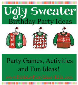 Ugly christmas sale sweater birthday party