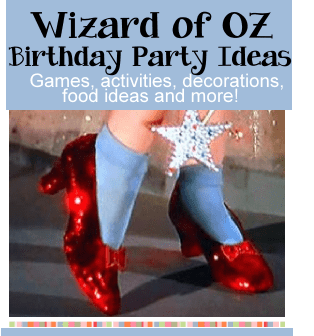 wizard of oz theme ideas
